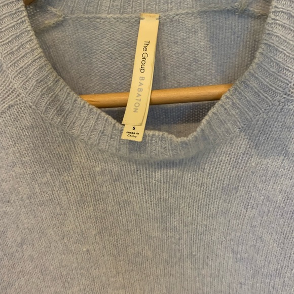 Babaton Luxe Cashmere Sweater, Lilac, Size S - Picture 2 of 4